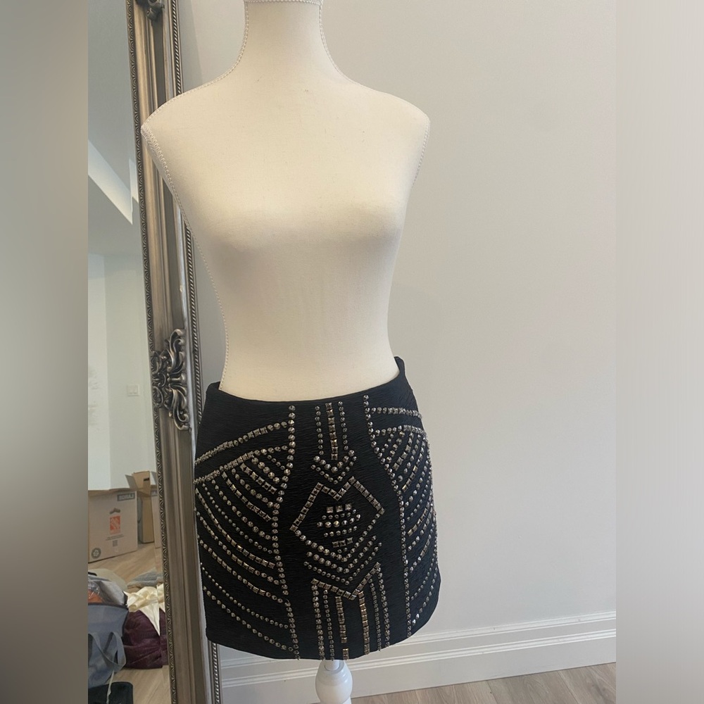 Guess Studded Mini Skirt